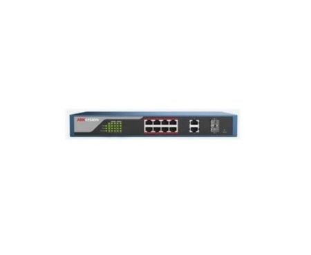Hikvision 8 Port Fast Ethernet Smart POE Switch