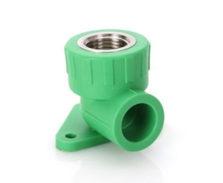 Plumbing Hose PP-R Wall Mount Elbow Fittings With Pedestal