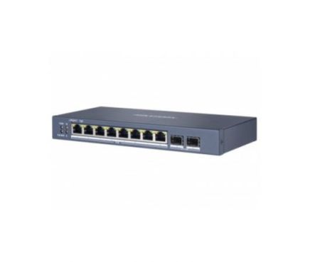 Hikvision DS-3E1510P-E 8 Port Gigabit Web PoE Switch