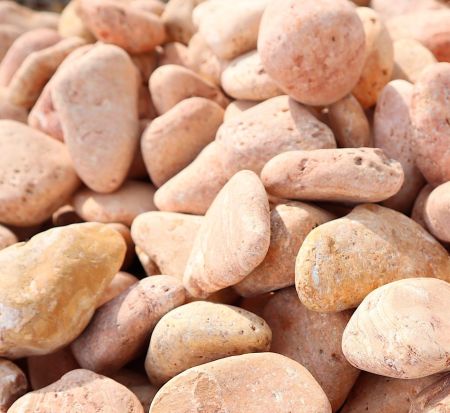 Red Forest River Stone “Natural Garden Material”