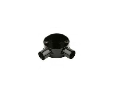 PVC Electrical Conduit Fittings for Indoor and Outdoor Electrical Wiring and Cabling (Pack of 1) (Angle Two Way)