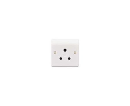 MK Electric White 1 Gang Electrical Socket 15A - MKK0422WHI