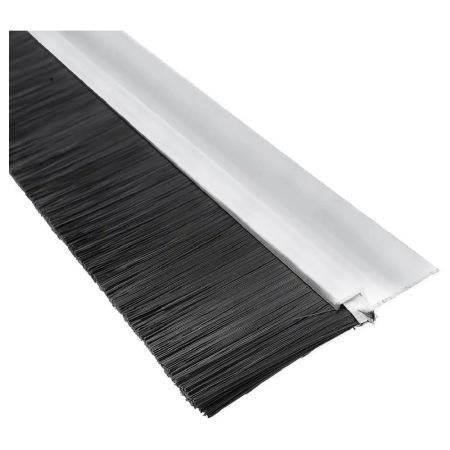 Door Brush Aluminum - 1 Meter