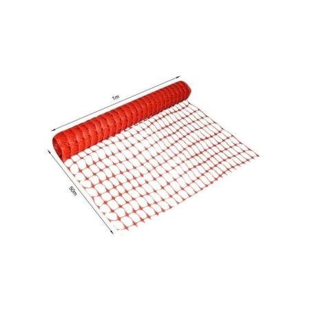 MSO High-Visibility Fencing Mesh - 1M X 50M