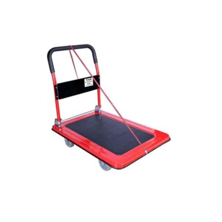 TAS Metal Hand Trolley With Soft Cushion & Rope - 88cm x 59cm