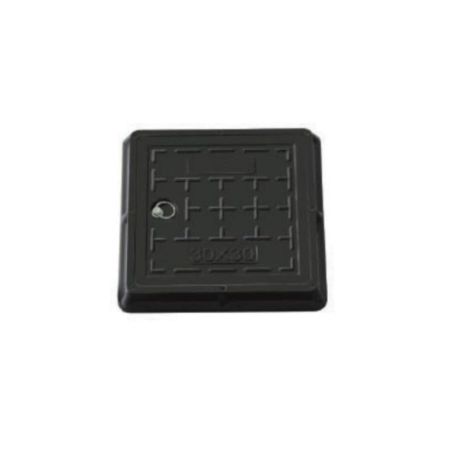 MD Fiber Manhole Cover - 30 X 30, Black