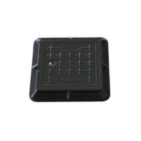 MD Fiber Manhole Cover - 40 X 40, Black