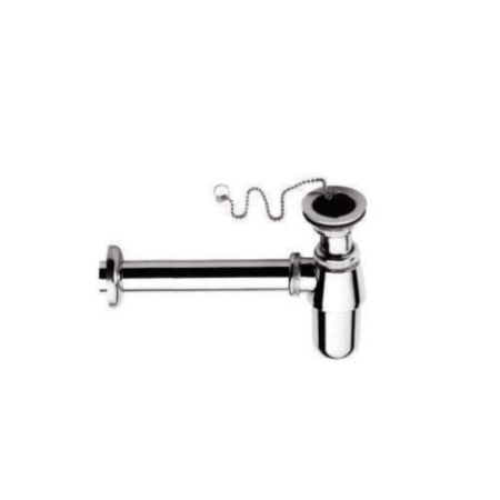 PVC Bottle Trap With Waste - 1.25 Inch