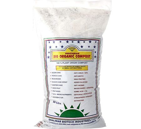 Vegetarian Bio Organic Compost 50 Ltr “No Smell”