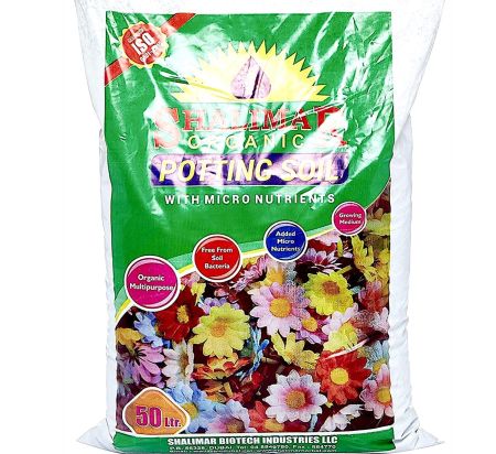 Organic Potting Soil By Shalimar – Soil 50Ltrs