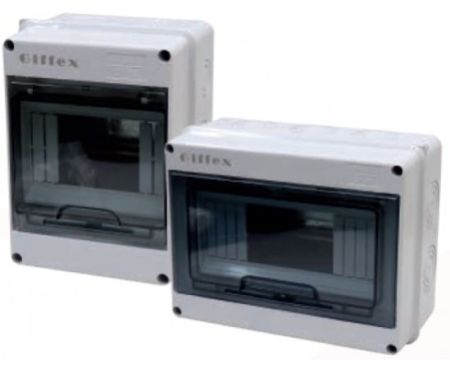 HT Series In/Outdoor Waterproof Distribution Power Box 5/8/12/15/18/24 Way Circuit Breaker Electrical MCB Panel Junction Box