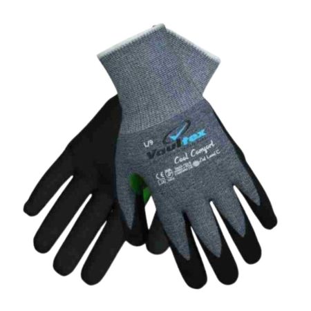 Vaultex JNU Nitrile Foam Coated Gloves With Thumb Crotch - Cut 5