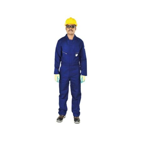 Vaultex LBFRN 100% Cotton Fire Retardant Coverall - Navy Blue