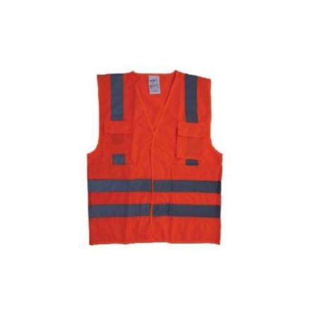 Vaultex NLM Executive Fabric Vest - 110 GSM, Red