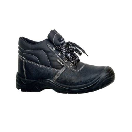 Vaultex PRI S1P High Ankle Safety Shoes - Black