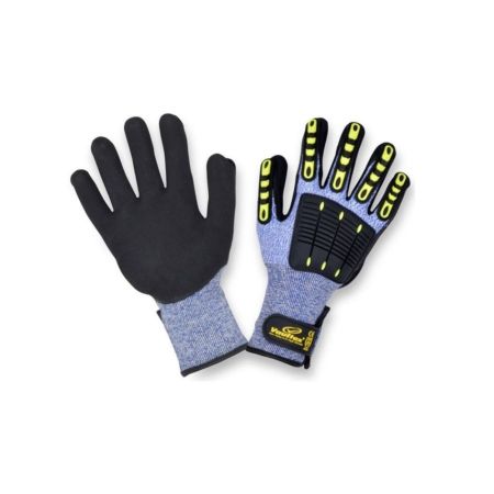 Vaultex RUB72 Anti-Vibration Mechanical Gloves - Grey