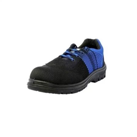 Vaultex SPO SBP Low Ankle Sporty Safety Shoes - Black & Blue
