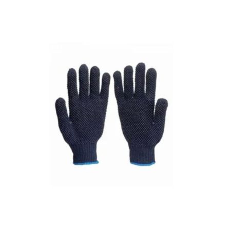 Vaultex UBY Double Side Dotted Gloves 12 pcs - Blue