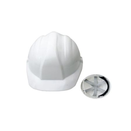 Vaultex VHT Safety Helmet With Pin Lock Suspension - White