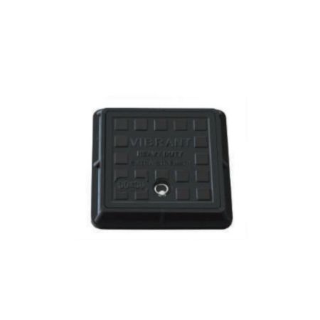 HD Fiber Manhole Cover - 30 X 30, Black