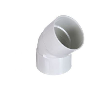UPVC Glue Type Drainage Elbow 45° (Grey Color )