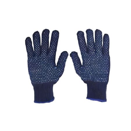 Workland ADO Double Side Dotted Gloves 12 pcs - Blue