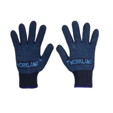 Workland DOH Double Side Dotted Gloves 12 pcs - Blue