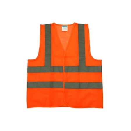 Workland JET Reflective Fabric Vest - 68 GSM, Orange