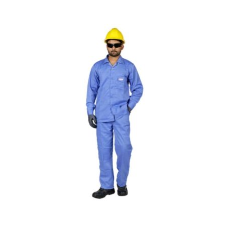 Workland PFB 100% Twill Pant & Shirt - Petrol Blue