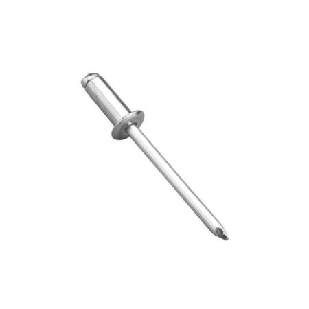 Aluminum Alloy Blind Rivets - Pack Of 100 (4mm X 10mm)