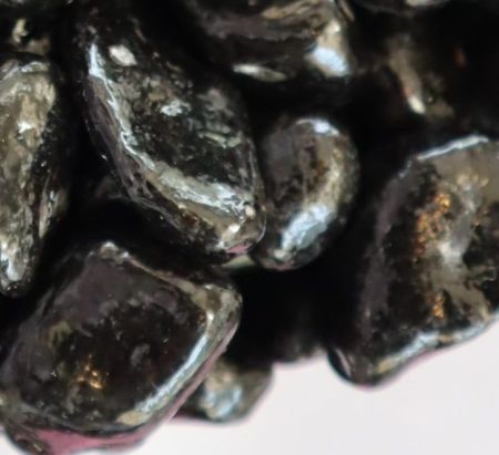 Black Decorative Painted Pebbles “Aquarium” 10-15mm