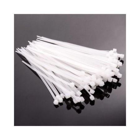 Cable Tie 2.5mm White - 100pcs