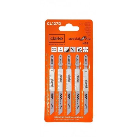 Clarke 5pcs HSS Jig Saw Blade Set
