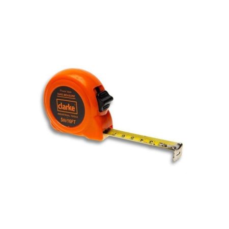 Clarke Measuring Tape 5 Mtr PVC Body