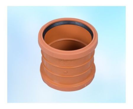 UPVC Push Type Socket Double for Drainage Systems