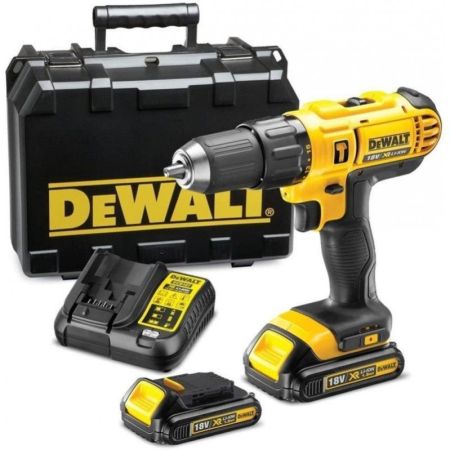 DeWalt 18V Li-Ion Cordless Compact Hammer Drill Driver