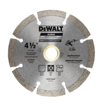 Dewalt Segmented Diamond Blade - 115mm