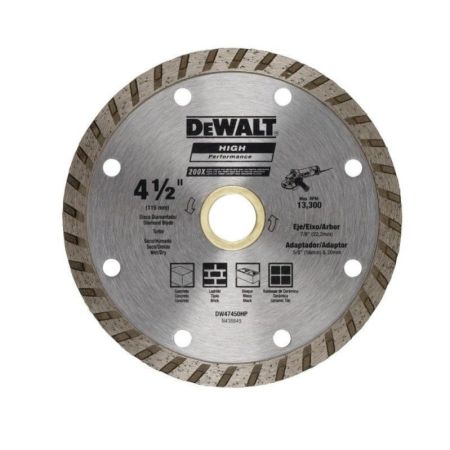 Dewalt Turbo Concrete Cutting Diamond Blade - 115mm