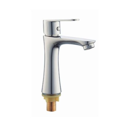 VALONIA-SLWB Single Line Washbasin Faucet - Chrome