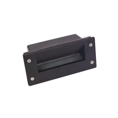 LED Step Light Black - White Light