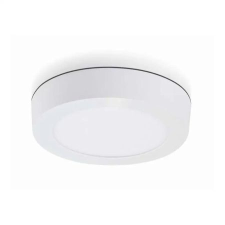 Mosaic 12W Round LED Surface Light - Warm White