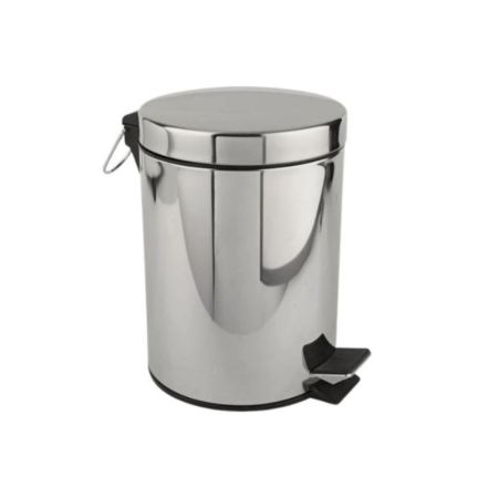 Stainless Steel Coated Dust Bin with Pedal (5L) JF903979