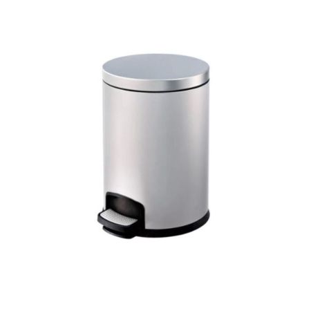 Stainless Steel Coated Dust Bin with Pedal (5L) HS-Y01-5LT SS BIN