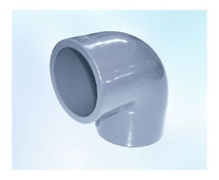 ATLAS Elbow Pipe Fitting High Pressure PVC 90 Degree Plain(mm)-PN16