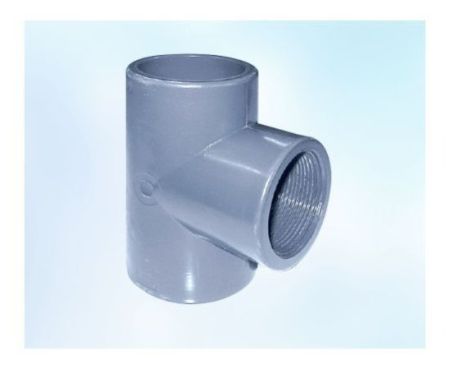 ATLAS Female Tee High Pressure PVC Two End Plain/Center End BSP Female Thread PN-16(mm)