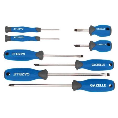 Gazelle 8 Pcs Screwdriver Set