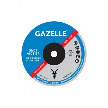 Gazelle Metal / Steel Cutting Disc 7