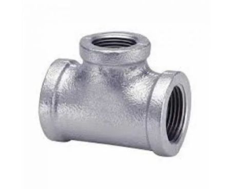 GI Pipe Fittings Reducer Tee BIS Thailand