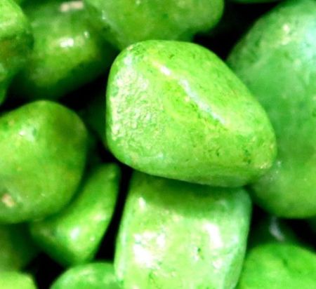 Green Decorative Painted Pebbles “Aquarium” 10-15mm