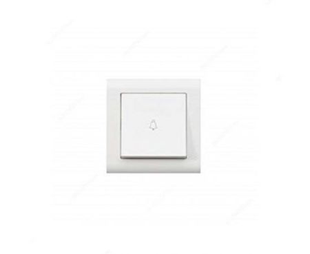 MK Essentials Wide Rocker Bell White Switch 10A 1G - MV4778BWHI